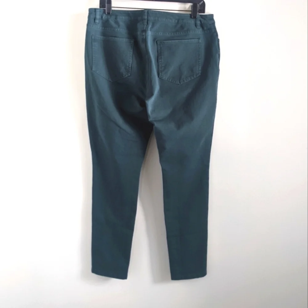 𝅺BODEN Forest Green Skinny Jeans 16 Portobello Bi Stretch
